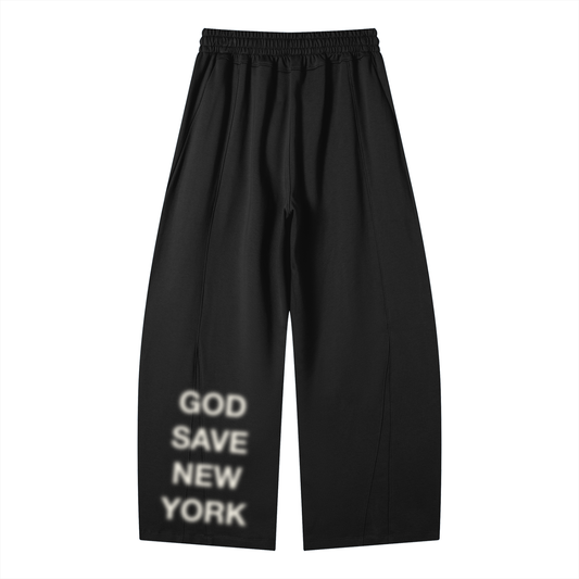 2000 Heavyweight Wide Leg Panel Sweatpants