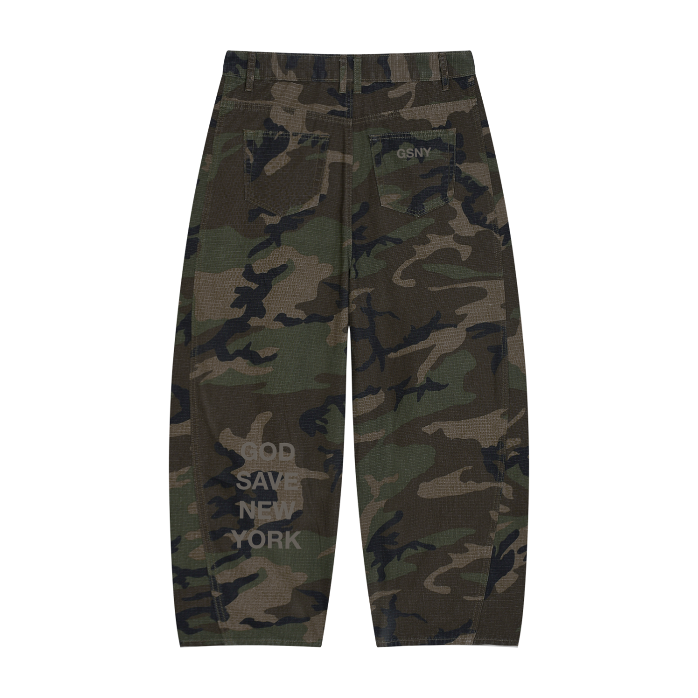 2001 Camo Barrel Leg Pants