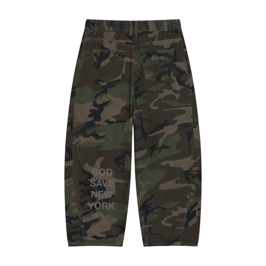 2001 Camo Barrel Leg Pants